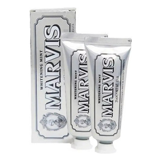 Fj 2 Varillas Marvis Pasta De Dientes Menta Blanqueadora Fj 2 Varillas Marvis Pasta De Dientes Menta Blanqueadora