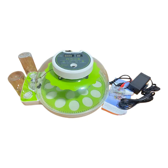 Incubadora De Huevos De 18 Und Con Rotación Automática 360o
