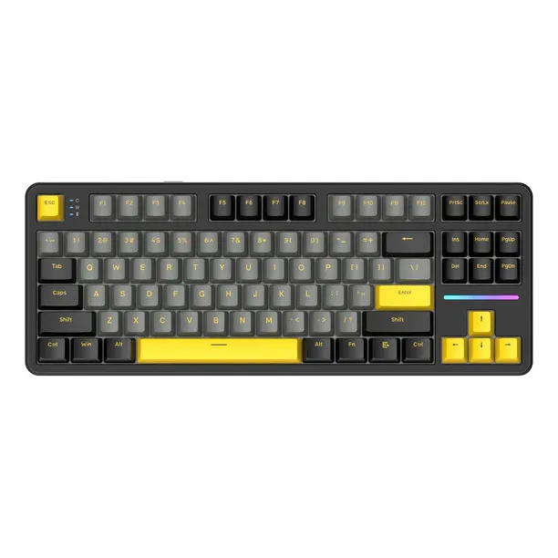 Teclado Mecánico Gamer Attack Shark X87 Gasket-mounted Tkl
