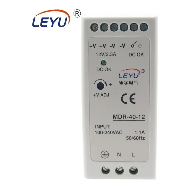 Fuente Alimentación Industrial 100-240vac - 24vdc 40 Watts