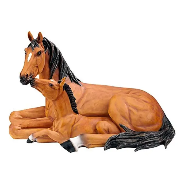 Design Toscano Al307690 Estatua De Caballo De Potro Y Yegua
