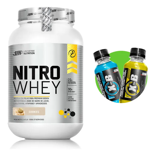 Nitro Whey 1.1kg Cookies + Regalo 09