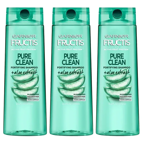 Garnier Cuidados Com Os Cabelos Fructis Pure Clean Shampoo 1