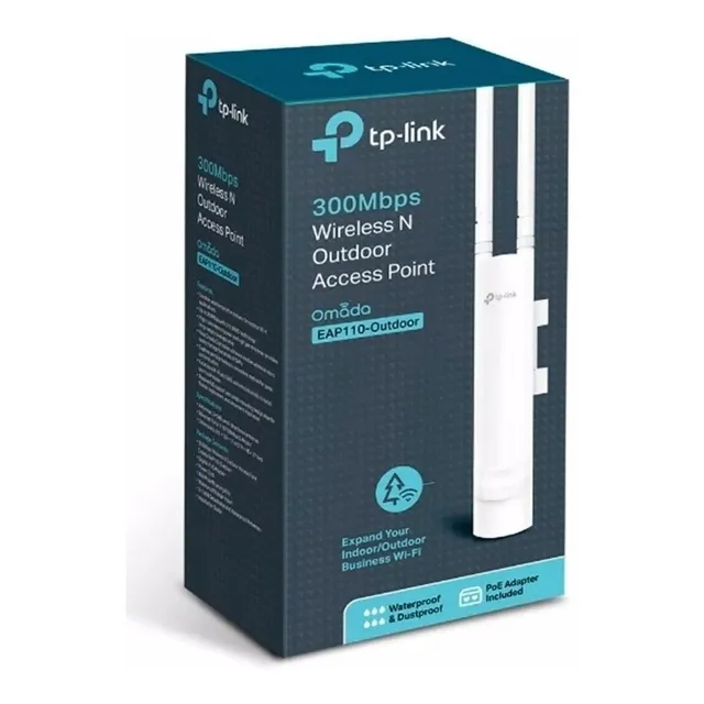 Tp-link Eap110-outdoor, Access Point 300mbps Exterior Ip65