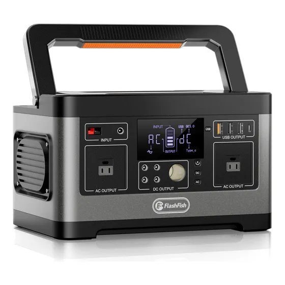 Flashfish P63 Solar Generador 500w Power Station Portátil