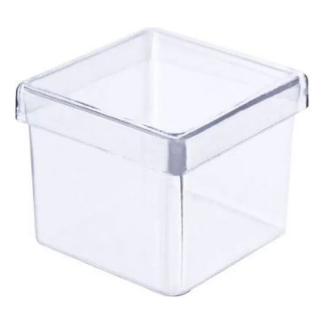 Cajas Acrílicas Souvenirs Transparente 5x5, 10 Unidades