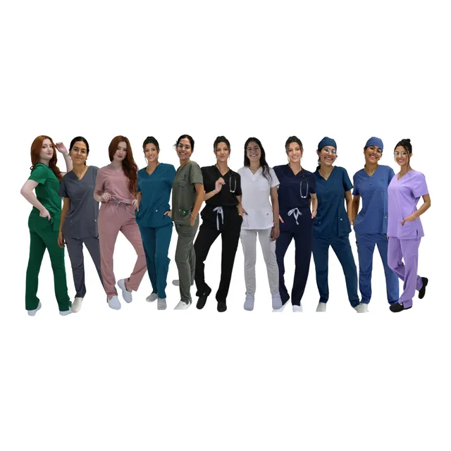 Conjunto Medico Elastizado Argon Dama Spandex- Textilshop
