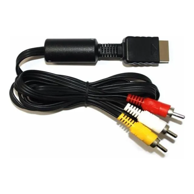 Cable de audio y vídeo Av Rca para Playstation Ps1, Ps2 y Ps3