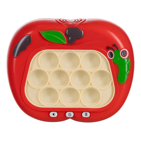 Pop It Eletrônico Sensorial Brinquedo Maçã Com Luz E Som