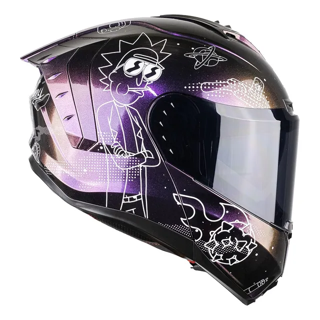 Casco Kov Rick Y Morty Original Ed. Especial Certificado Dot