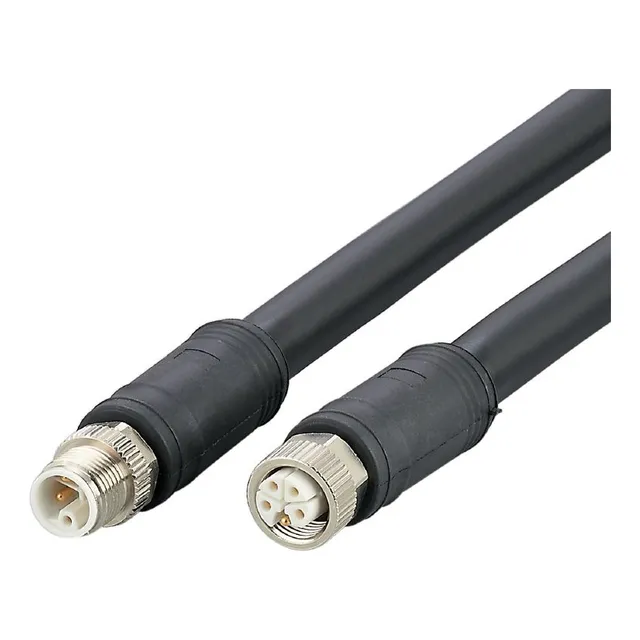 Cable Conector Ifm M12 5 Pin Codificacion L 5mts E12655