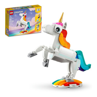 Kit De Construcción Lego Creator 3en1 Unicornio Mágico 31140 Kit De Construcción Lego Creator 3en1 Unicornio Mágico 31140