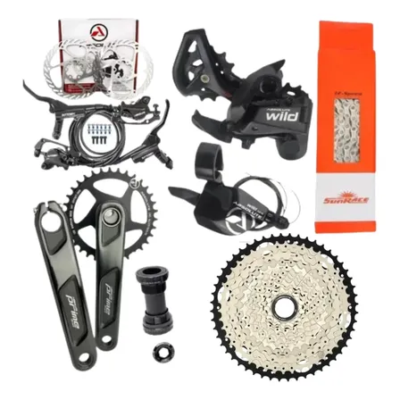 Kit Grupo Absolute 12v + Pedivela C/ Central + Freio Hidr.