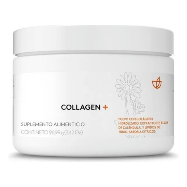 Colágeno Collagen+ En Polvo - Nu Skin 97g Suplemento Premium Naranja