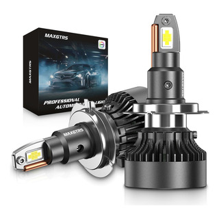 Kit De Faróis Led H4 Hb2 Branco De Feixe Alto E Baixo Com Ve Kit De Faróis Led H4 Hb2 Branco De Feixe Alto E Baixo Com Ve