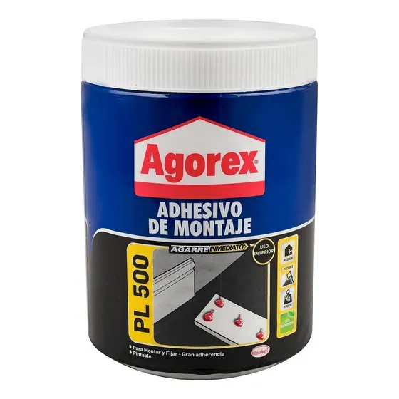 Agorex Pl 500 Pote De 800 Gr. (adhesivo De Montaje)