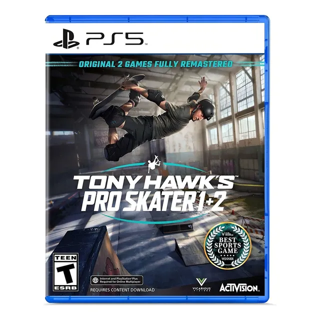 Soporte físico sellado Tony Hawk Pro Skater 1+2 Ps5