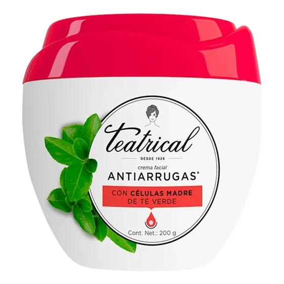 Crema Facial Teatrical Anti-arrugas 200 Gr Momento de aplicación Día/Noche Tipo de piel Todo tipo de piel