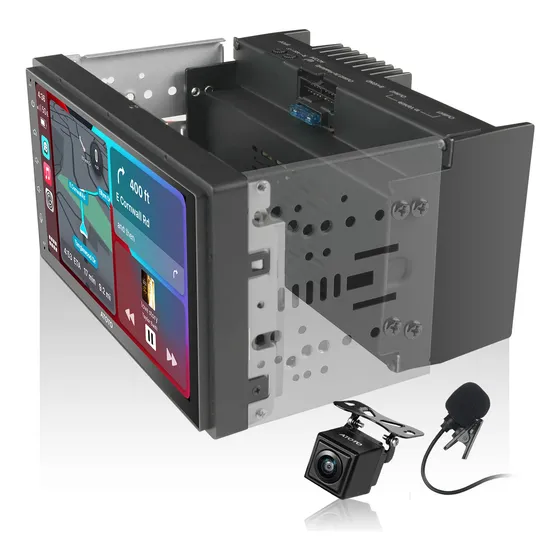 Atoto Amplificador Audio Para Automovil Pantalla Tactil Din;