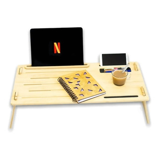 Mesa Multiuso Tablet Mate Para Cama Libros Sillon Notebook Mesa Multiuso Tablet Mate Para Cama Libros Sillon Notebook