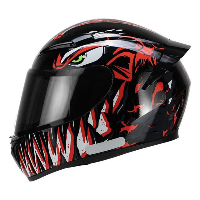 Casco Moto Abatible De Seguridad Para Exteriores Invierno