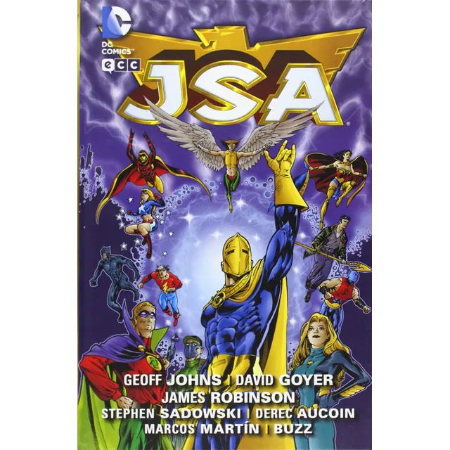 Ecc España - Jsa De Geoff Johns Tomo 1 (de 8) - Dc Comics