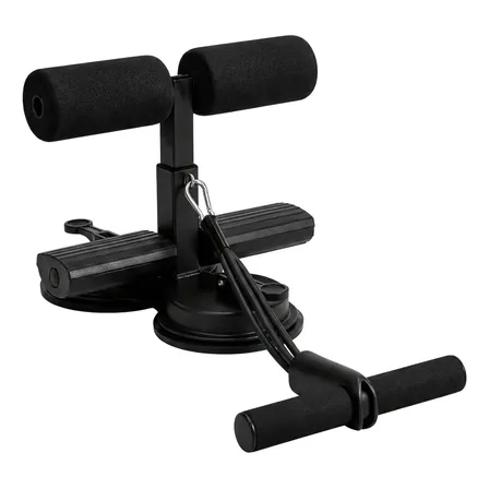 Aparelho Abdominal Com Ventosa Para Exercícios Em Casa Preto