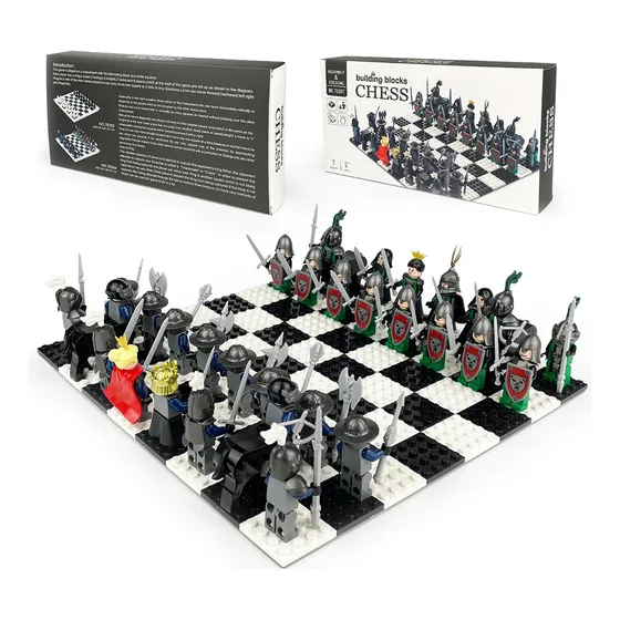 Jogo De Tabuleiro Xadrez Personalização Do Tabuleiro Xadrez