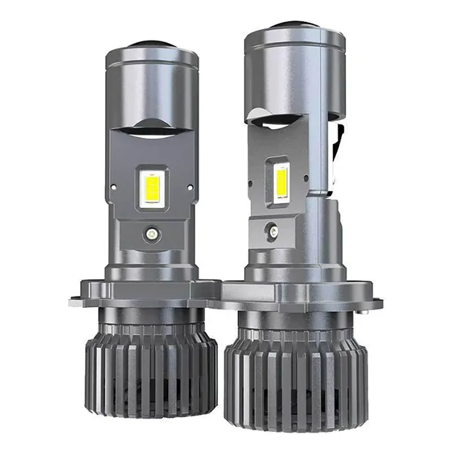 Par Lampada H4 Led Projetor Farol 130w 15000lm 6000k 12v