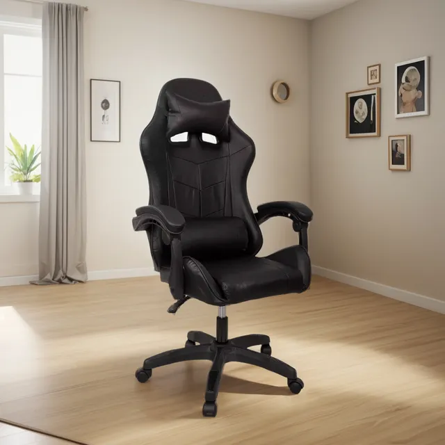 Silla Gamer Esport Reclinable Con Almohadones Ub