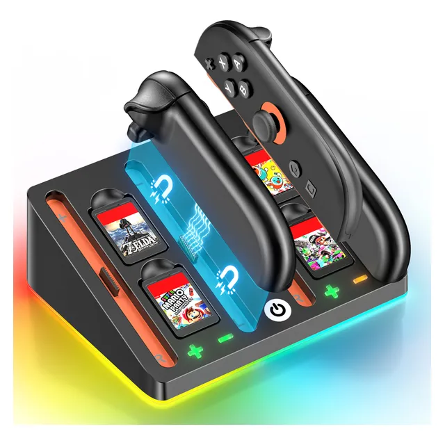 Switch Base De Carga Para Nintendo Switch 2 Joycon