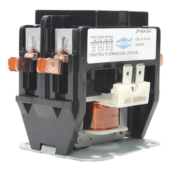 50 Contactores 2 Polos 40 Amps, Bobina 21-24vac, 50/60hz