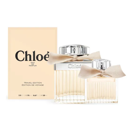 Set Perfume Femenino Chloé Eau De Parfum Edp 75ml+20ml