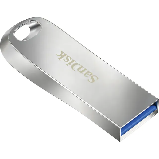 Pendrive Sandisk 64gb Usb 3.1 Ultra Luxe Metal Pen 64 Gb Fs Color Gris Ultra Lux