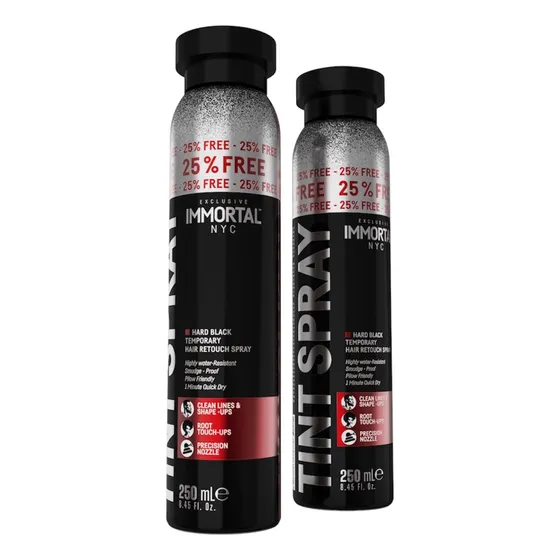 Spray Retocador Temporal Negro
