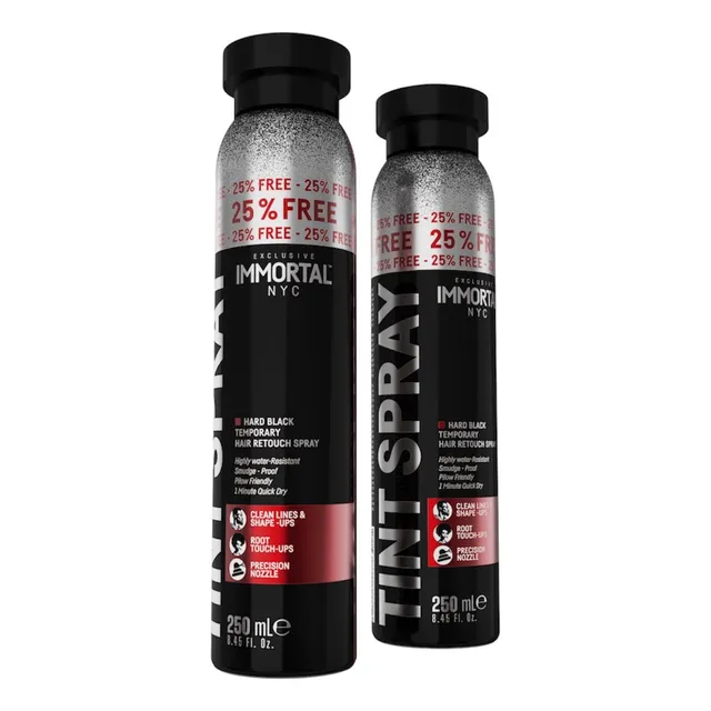 Spray Retocador Temporal Negro