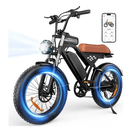 Bicicleta Elétrica Adultos Xroymexroy Eb5max 50km/h 1000wapp Preto