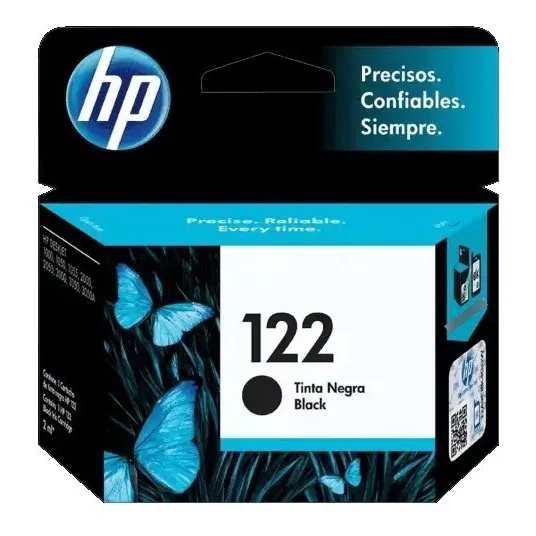 Cartucho De Tinta Hp 122 Negro Original Imp 3050 2010 2060