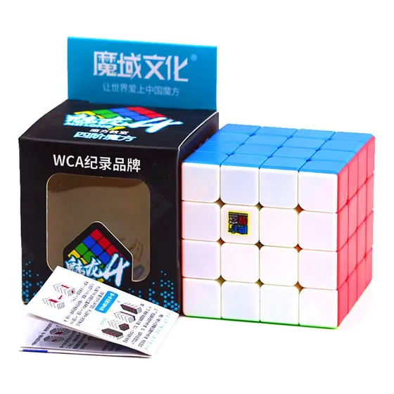 Cubo De Rubik 4x4 Profesional Moyu 4×4 Meilong  Stickerless