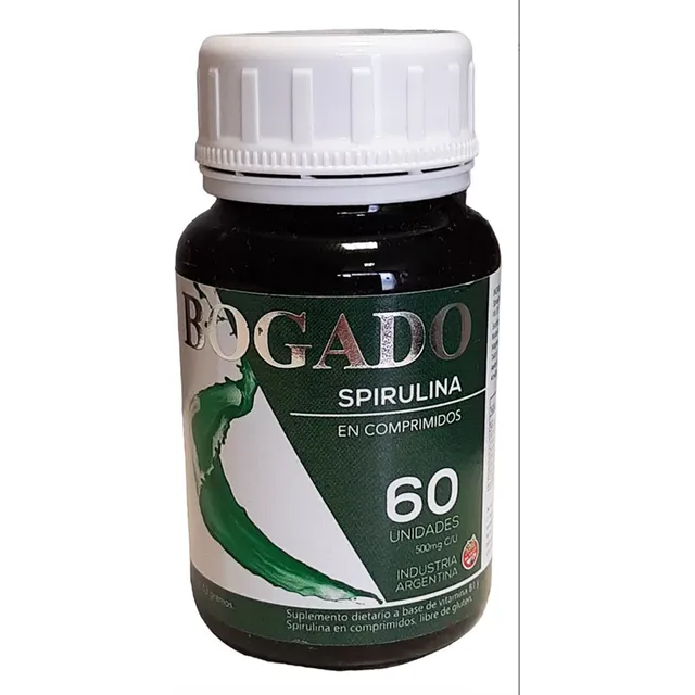 Spirulina Bogado X 60 Comprimidos Organico En Caba  Belgrano