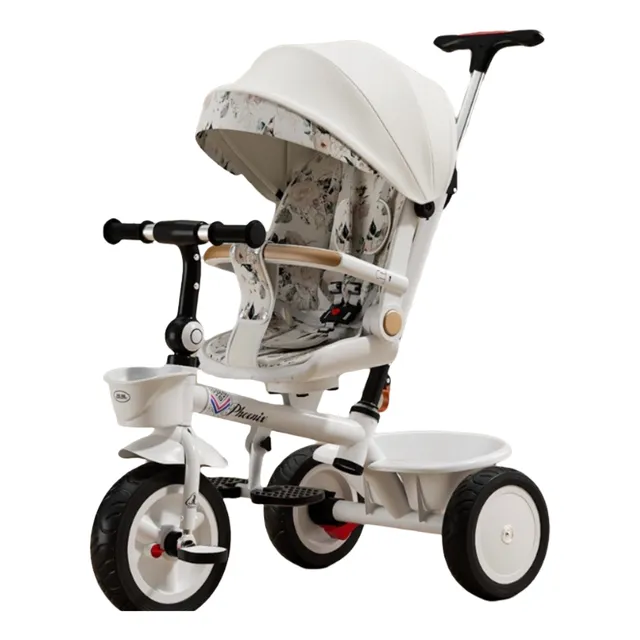 Triciclo De Empuje 360° Multiposiciones Con Mesita