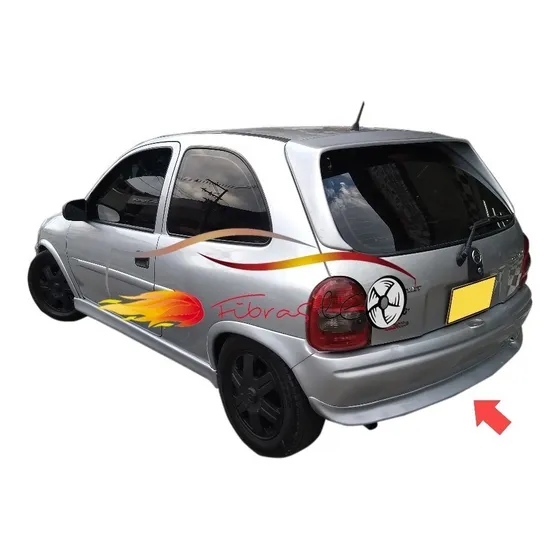 Babero O Acople Bomper Trasero Corsa Active