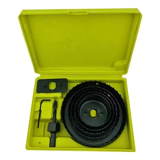 Juego De Sierra Copa Para Cortar Madera Y Plastico 8 Pzas