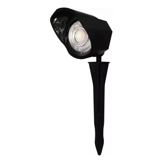 Espeto Led Jardim 5w 127/220v Ip65 6500k Carcaça Preto Luz Branco-frio 127/220v Espeto Led Jardim 5w 127/220v Ip65 6500k Carcaça Preto Luz Branco-frio 127/220v