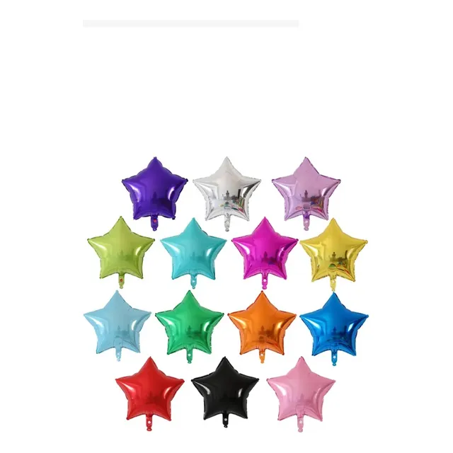 Globos Metálicos  Estrellas Y Corazones De 18 