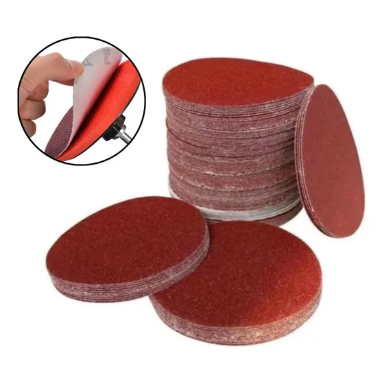 Lixa Disco 125mm 40 Unidades Variadas Com Velcro Oferta
