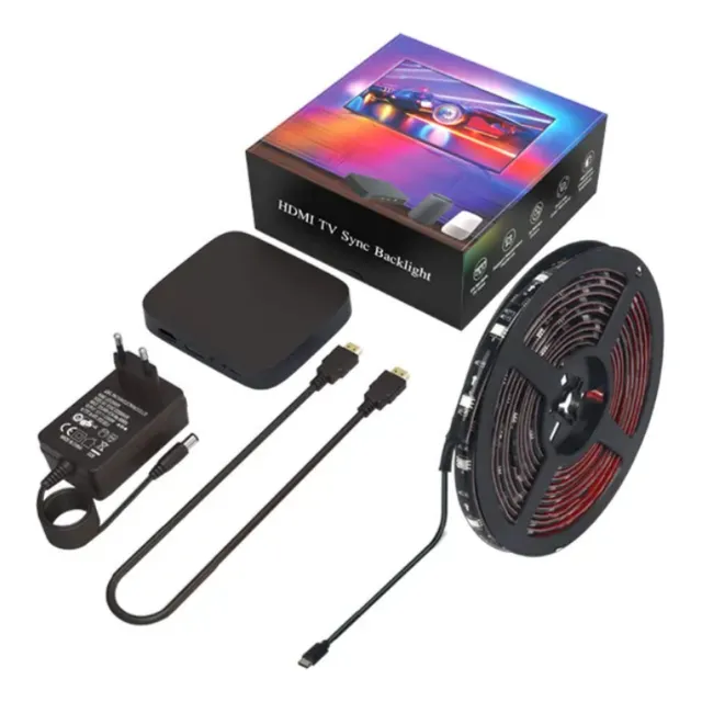 Luz Led Ambilight Para Tv 55 - 65  Hdmi - 4k Sincronizacion