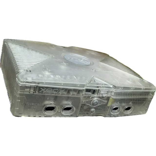 Consola Xbox Clásico Crystal Completa Garantizada