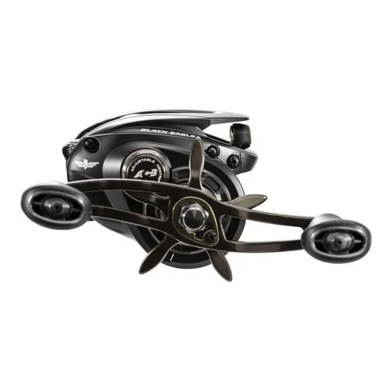 Carretel carretilha Marine Sports Black Eagle GTS esquerdo color preto
