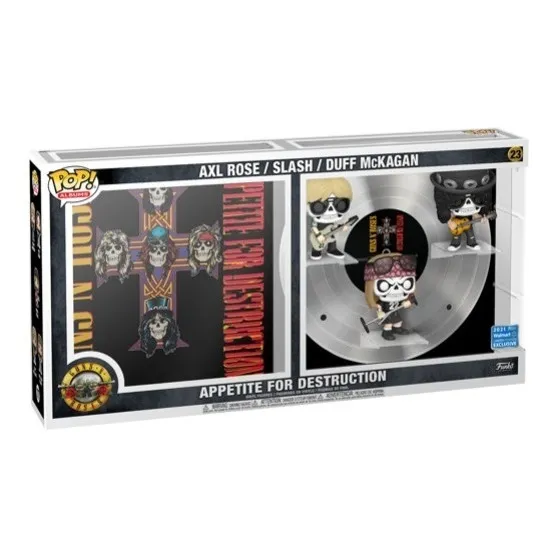 Funko Pop Guns N Roses Album Axl Rose Slash Duff Mckagan